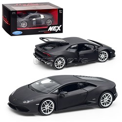 Машинка 1:24 Lamborghini Huracan Coupe, черный матовый