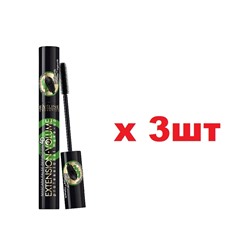 EVELINE Extension Volume Тушь для ресниц Длина и изгиб зеленая 3шт