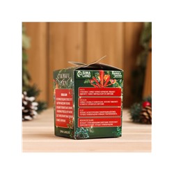 Новогодний набор эфирных масел «Ароматной баньки», в подарочной коробке, апельсин, кедр, пихта, можжевельник, 4 шт. по 10 мл