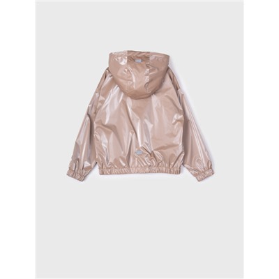 Куртка текстильная с полиуретановым покрытием для девочек (ветровка)