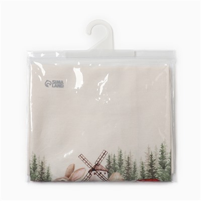 Фартук «Этель. Кроличья ферма», 60×70 см, 100% хлопок, саржа 190 г/м²