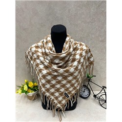 Тёплый платок  из шерсти мультицвет