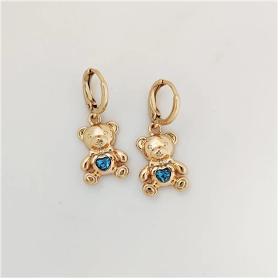 Серьги с кристаллами Swarovski