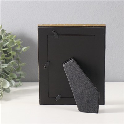 Фоторамка для фото 10×15 см «Кубики», полистоун, золотистая, 1.7×15.2×19.8 см