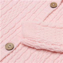 Комбинезон детский, цвет розовый, рост 56-62 см