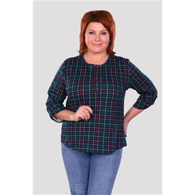 Вильнюс - блузка изумруд