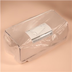 Органайзер для хранения, с ручками, 1 секция, 30×14×13 см, прозрачный
