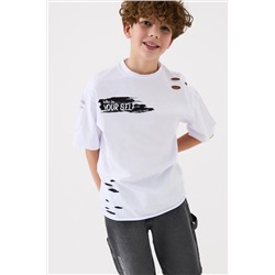 Фуфайка трикотажная для мальчиков (футболка) PLAYTODAY, 1240289