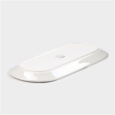 Блюдо овальное фарфоровое «Винни Пух», 25×11.5 см