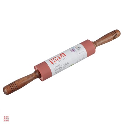 VETTA Скалка силиконовая 43х5см, 3 цвета