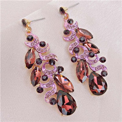 Серьги длинные на гвоздиках арт. 13 0401 (id 263847)