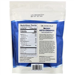 Dr. Mercola, Mitomix, Keto Creamer with Coconut Milk, 10.58 oz (300 g)