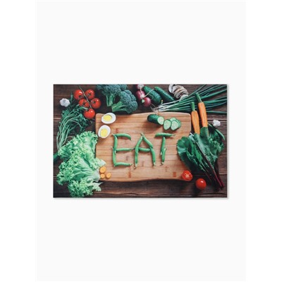 Коврик для кухни Этель «EAT», 38×58 см
