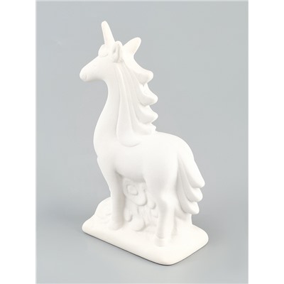 Копилка под роспись «Единорог» с кистью