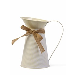 Кашпо «Кувшин Гленн», 12×12×20 см, бежевое