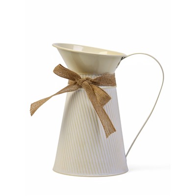 Кашпо «Кувшин Гленн», 12×12×20 см, бежевое