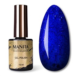 MANITA Гель-лак для ногтей / Classic №116, Magic Blue, 10 мл
