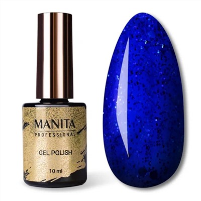 MANITA Гель-лак для ногтей / Classic №116, Magic Blue, 10 мл
