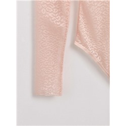 CONTE SAVAGE LBD 2549 Боди из анималистичного кружева