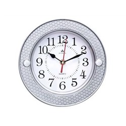 Часы настенные 212x42x212мм Atlantis TLD-6235 silver