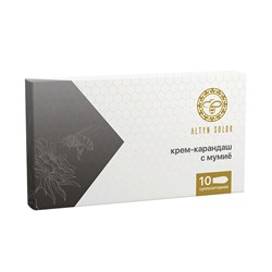 Крем-карандаш с мумие (свечи) 10 шт.
