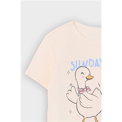 Комплект для девочек (футболка, шорты) MARK FORMELLE, 1232163