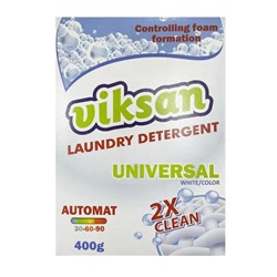 Стиральный порошок 2X CLEAN UNIVERSAL автомат, 400г