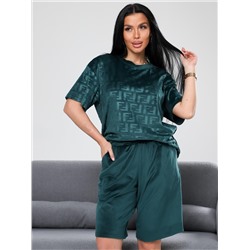 Чиэра-Жаккард - костюм изумруд