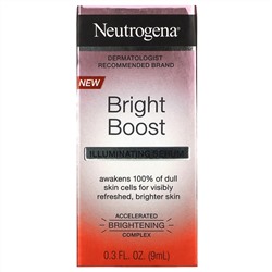 Neutrogena, Bright Boost, Illuminating Serum, 0.3 fl oz (9 ml)