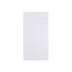 Полотенце махровое LoveLife Border 70×130 см, 100% хлопок, 380 г/м², белое