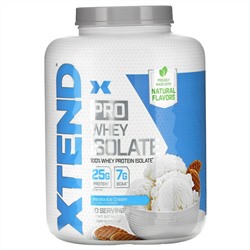 Xtend, Pro, изолят сывороточного протеина, со вкусом ванильного мороженого, 2,27 кг (5 фунтов)