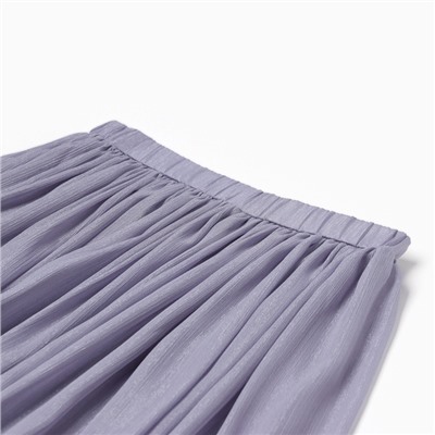 Юбка макси женская MINAKU: Casual Collection, серо-голубая, размер 46