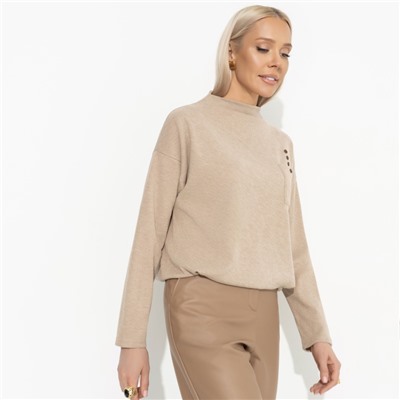 Джемпер с напуском, Долгожданное приглашение (beige)