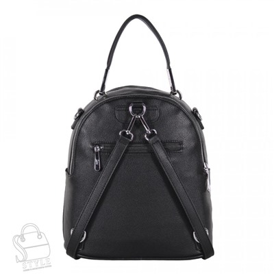 Рюкзак женский 69135 black Velina Fabbiano-Safenta