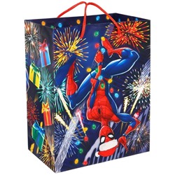 Пакет ламинат вертикальный, «С Новым годом!», 23×18×11.5 см