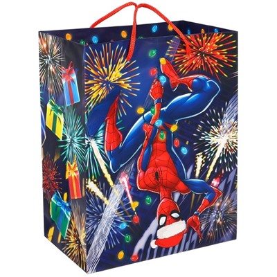 Пакет ламинат вертикальный, «С Новым годом!», 23×18×11.5 см