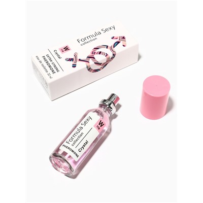 Туалетная вода женская с феромонами Formula Sexy collection Crystal W118, 30 мл