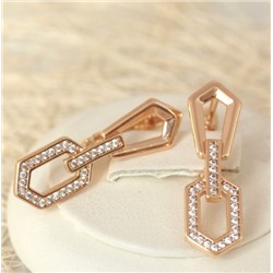 Серьги позолота H01-3713