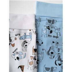 Ползунки детские трикотажные для мальчиков, 2 шт в комплекте