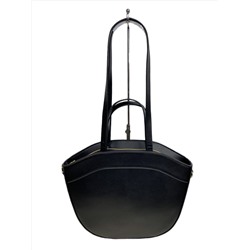 Женская сумка из искусственной кожи, цвет черный