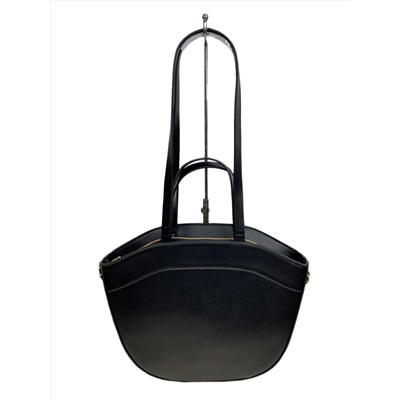 Женская сумка из искусственной кожи, цвет черный