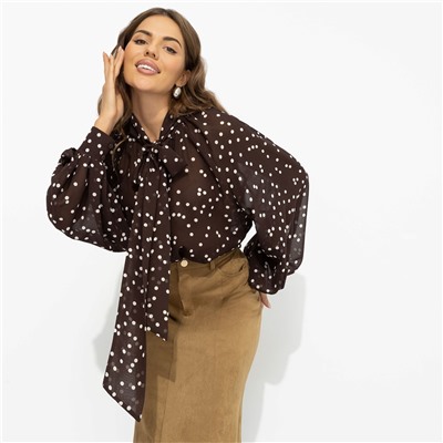 Блуза для нескучного офиса, Привлекаю удачу (американо)