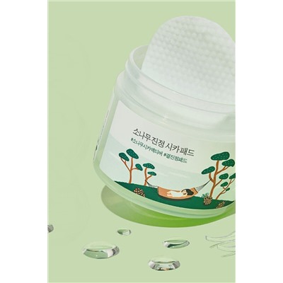 ROUND LAB Пэды для проблемной кожи лица с экстрактами сосны и центеллы / Pine Calming Cica Pad, 50 шт. (130 мл) KRISTALLER, 1128322
