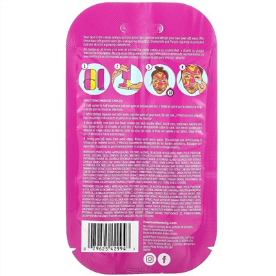 Freeman Beauty, Marble Peel-Off Mask, Anti-Stress, 1 Mask, 0.48 fl oz (14 ml)