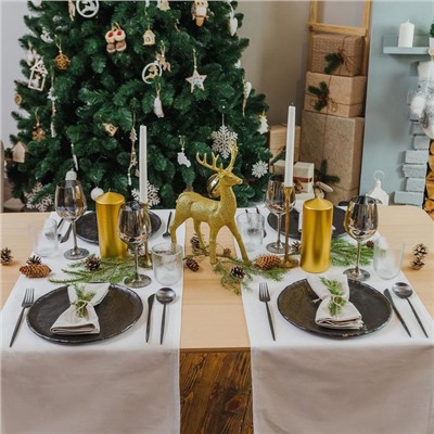 Блюдо для подачи Magistro Pietra lunare, d=27 см, фарфор, чёрное