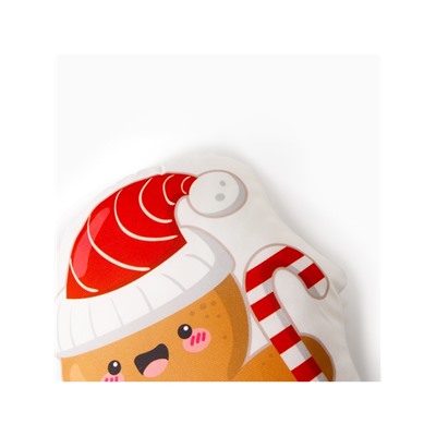 Подушка декоративная новогодняя «Этель. Пряня» 30×39 см, велюр