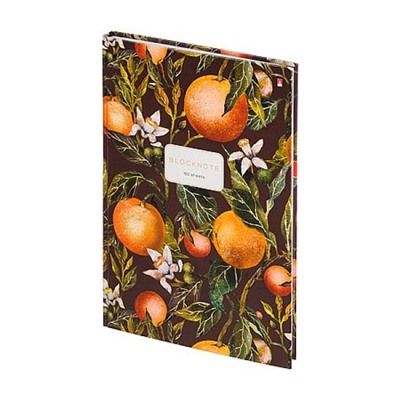 Престиж-блокнот А4  80л "FLORA.PARADISE.ORANGES" 3-80-060/21 Альт