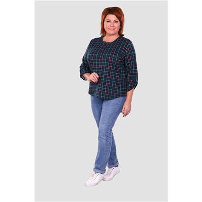 Вильнюс - блузка изумруд