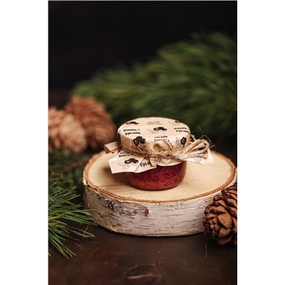 Крем-мед с Черникой / 140 гр / стеклобанка / Сладкий аромат