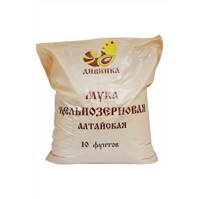 Мука пшеничная обойная ц/з 4,1кг ЭКОПРОДУКТЫ, 1187264